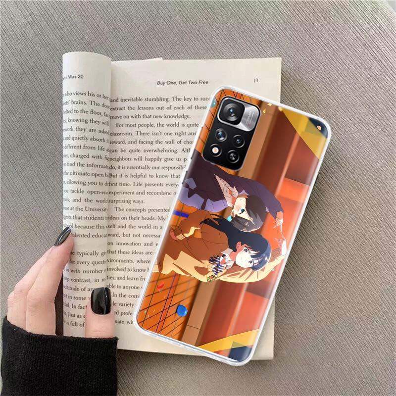 Yamada Anna Phone Case For Redmi Note 13 12 Pro Plus 14 15 Pro 5G 11 11T 11E 11S 10 Pro 10S 9 9S Cover Cell Clear TPU Capa Cases