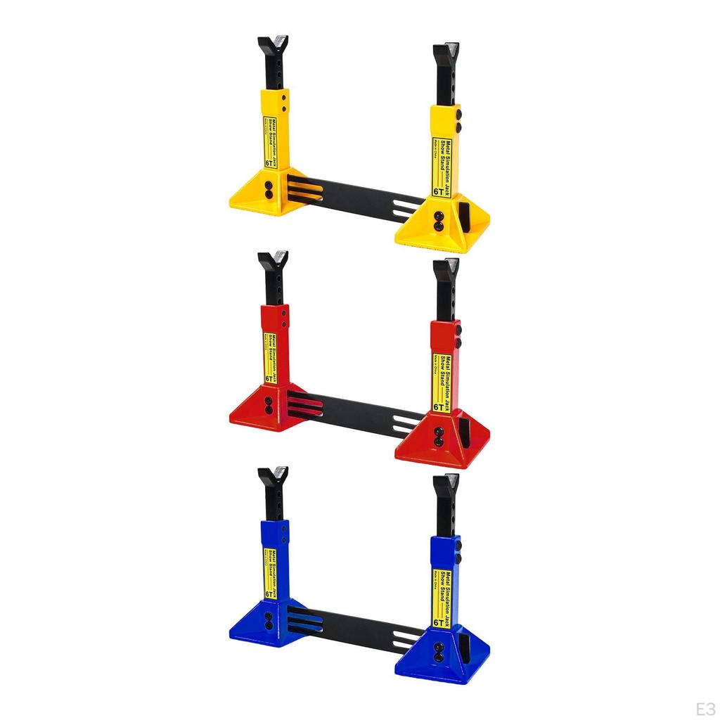 RC Car Jack Stand Diorama Display, Micro Landscape Decor, Photo Props, Miniature Model for 1/18 1/12