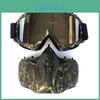 Leichte Hochfeste Winter Schneesport Ski Snowboard Schneemobil Gesichtsmaske Schild Brille