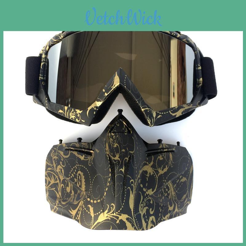 Leichte Hochfeste Winter Schneesport Ski Snowboard Schneemobil Gesichtsmaske Schild Brille