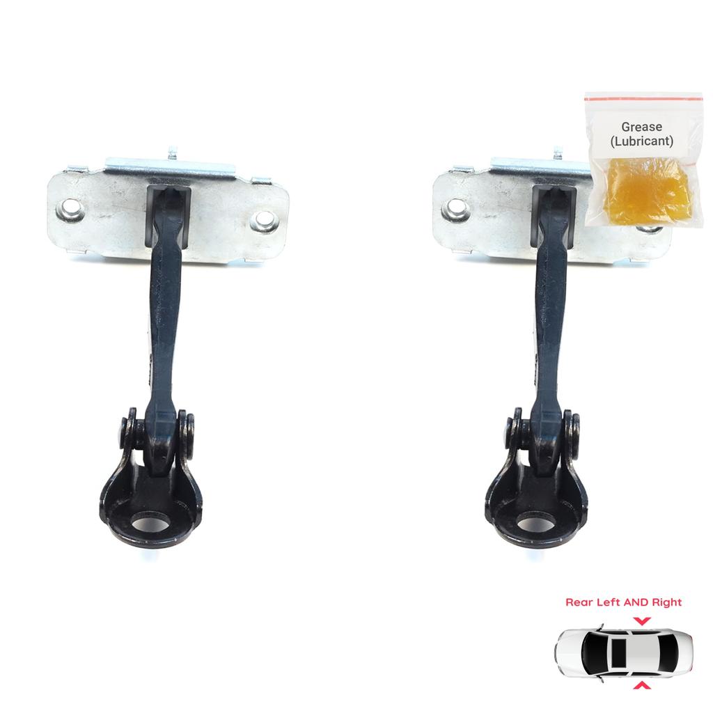 BDP1699-1 2 Pieces Rear Door Hinge Brake Stop Check Assy Limiter Strap for Hyundai I20 MK3 BC3 BI3 Bayon BC3 77980Q0000 77990Q0000