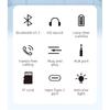 Bluetooth 5.3 Receiver Adapter 3.5mm AUX Jacks for Car Speakers A2DP Wireless Audio Music Receiver Pter Support TF Card Car Hands Free