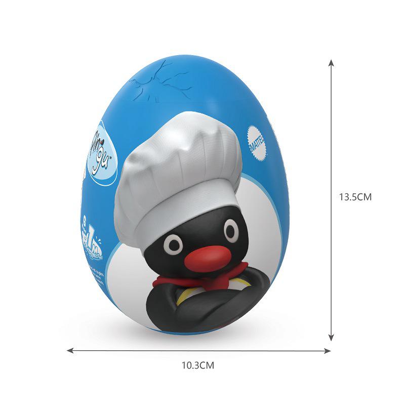 Pingu Fun Scene: DIY Cute Penguin Surfing Blind Box Series