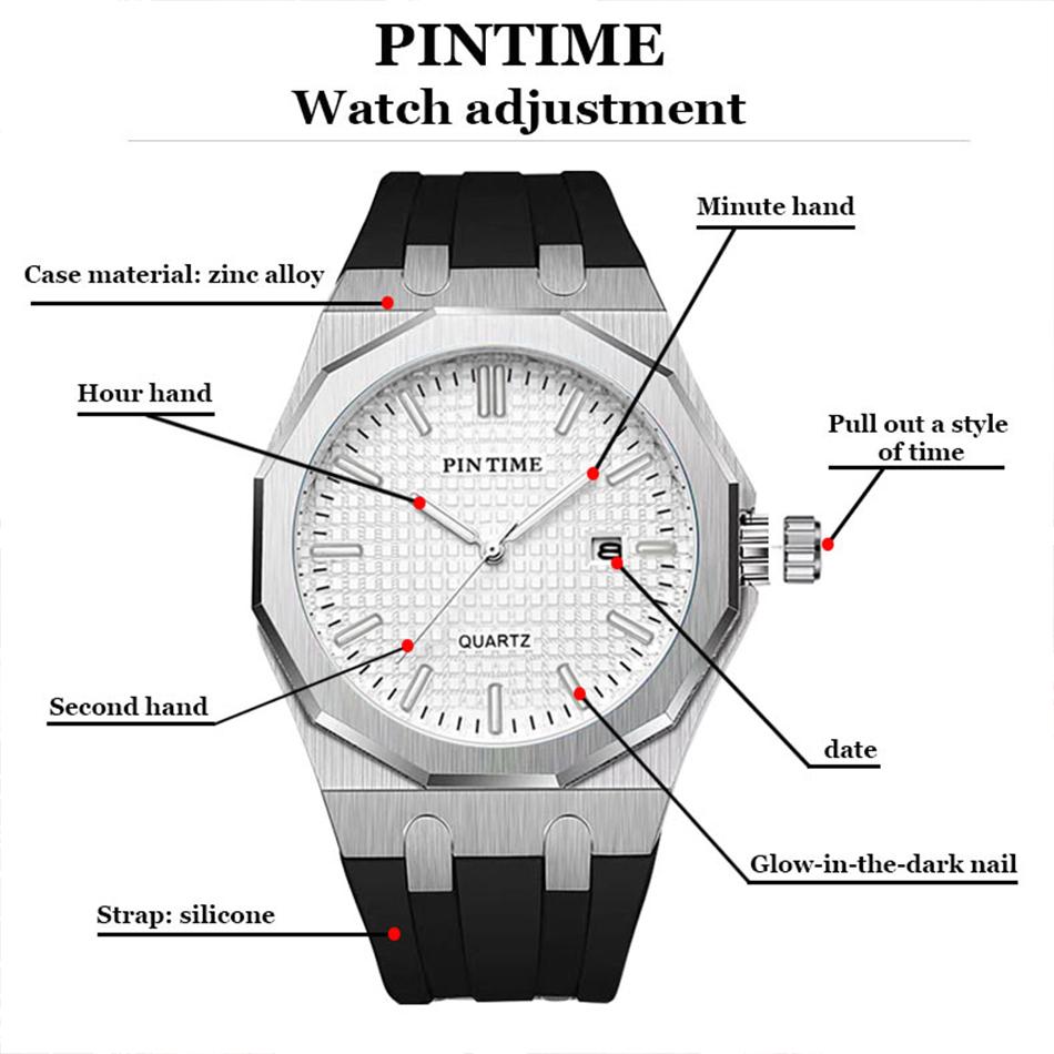 Men's Watches Classic Business Watches Alloy Watches Premium Timepieces Quartz Movement Watches Sports Watches Minimalist Watch