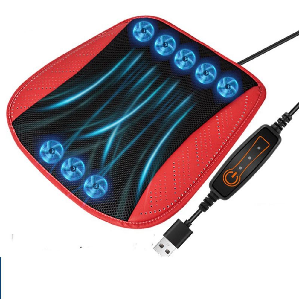 Fast Blowing USB Fan Blowing Seat Cushion Car Ventilated Seat Cushion Office Chairs