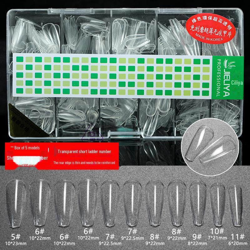 Ultra-Thin Handmade Long Ladder Nail Art Patch