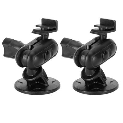 2pcs Portable Dash Camera Mount Bracket Dashboard Recorder Universal Suction Cup 360 Degree