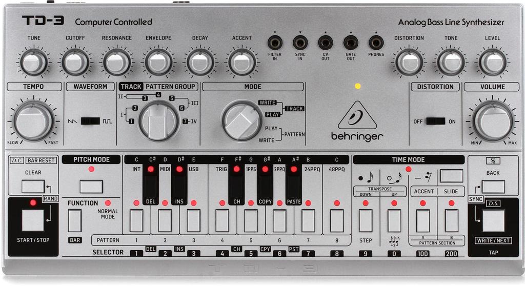 BEHRINGER Analog Bassline Synthesizer TD-3-SR