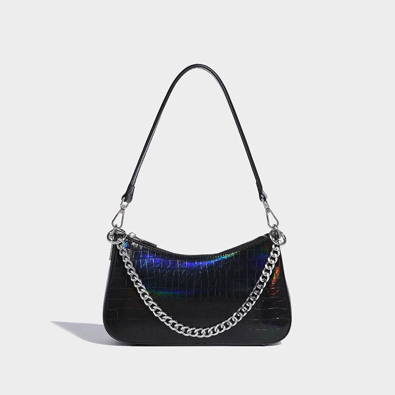 2023 New Summer Women's Bag Trendy Gradient High-Quality Niche Design Fashion Chain Underarm Bag