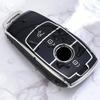 TPU Car Key Case Cover Shell Fob for Mercedes Benz A C E S Class W204 W205 W212 W213 W176 GLC CLA AMG W177 Auto Accessories