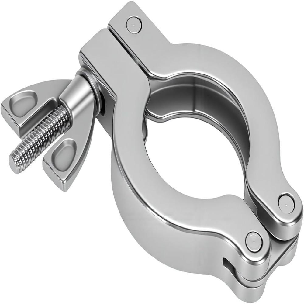 4PCS Wing Nut Design Vacuum Clamp Centering O-Ring Quick Clamp Flange Industrial Equipment
