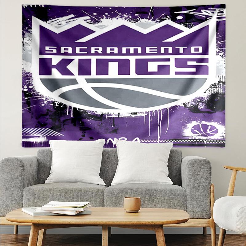 Kings Basketball Quick-Dry Tapestry Hanging for Bedroom,Livingroom, Playroom,Decor Art Room Wall Tapestry Holiday and Birthday Gifts