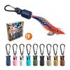Love Lure Eging Carabiner Hook Set with Protective Case - Medium Size Squid Fishing Hook.