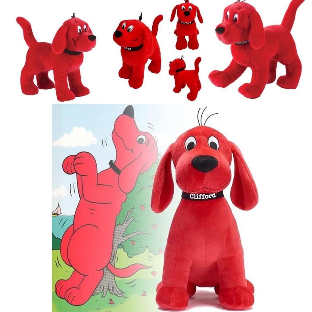 Mighty Clifford The Big Red Dog Plush Doll Super Soft And Cute Movie Series Toy