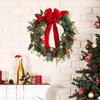 Christmas Wreath with Light Xmas Versatile Ornament Decoration Garland for