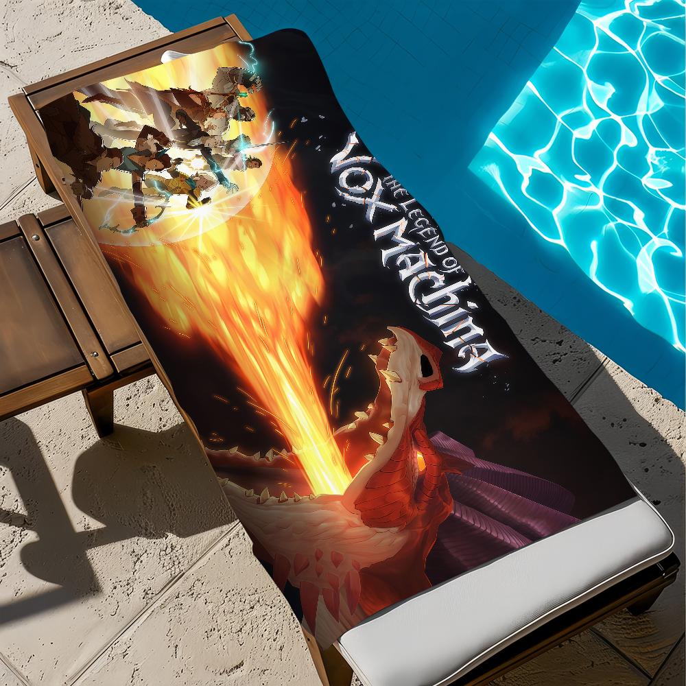 M-MachinaS Towel V-Vox Beach Bath Quick-Drying Lightweight Portable Sauna Camping Swim Pool L-LegendS-ES Travel