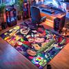 Benutzerdefinierter Gravity Falls Teppich für Wohnzimmer, Schlafzimmer, Zuhause, Sofadekoration, rutschfeste Bodenmatte für Kinder zum Spielen