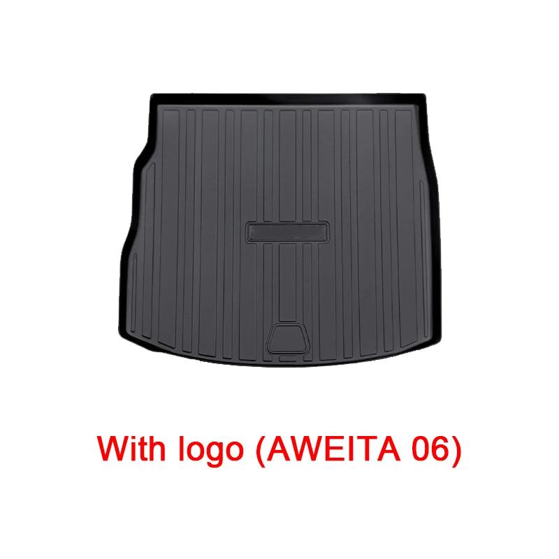 Car Rear Trunk Mats For Avatr 06 2025 2026 TPE Carpet Storage Pads Waterproof Cargo Trays Cushions Boot Mats Auto Accessories
