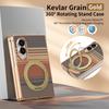 Case Galaxy Z Fold8 Fold7 Fold6 Rotating Magnetic Wireless Charging Kickstand Kevlar Texture Protective Cover