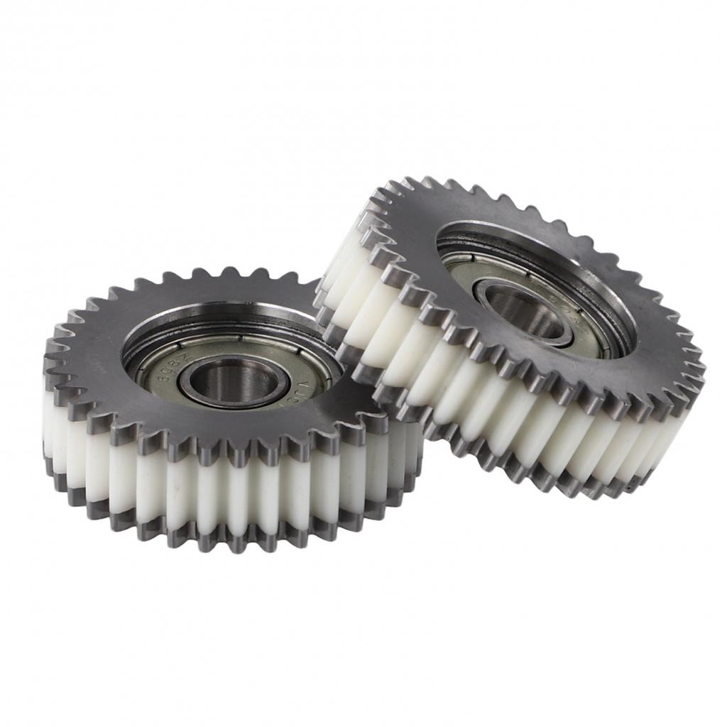 Replacement Gears White + Silver 3 Pcs Accessories