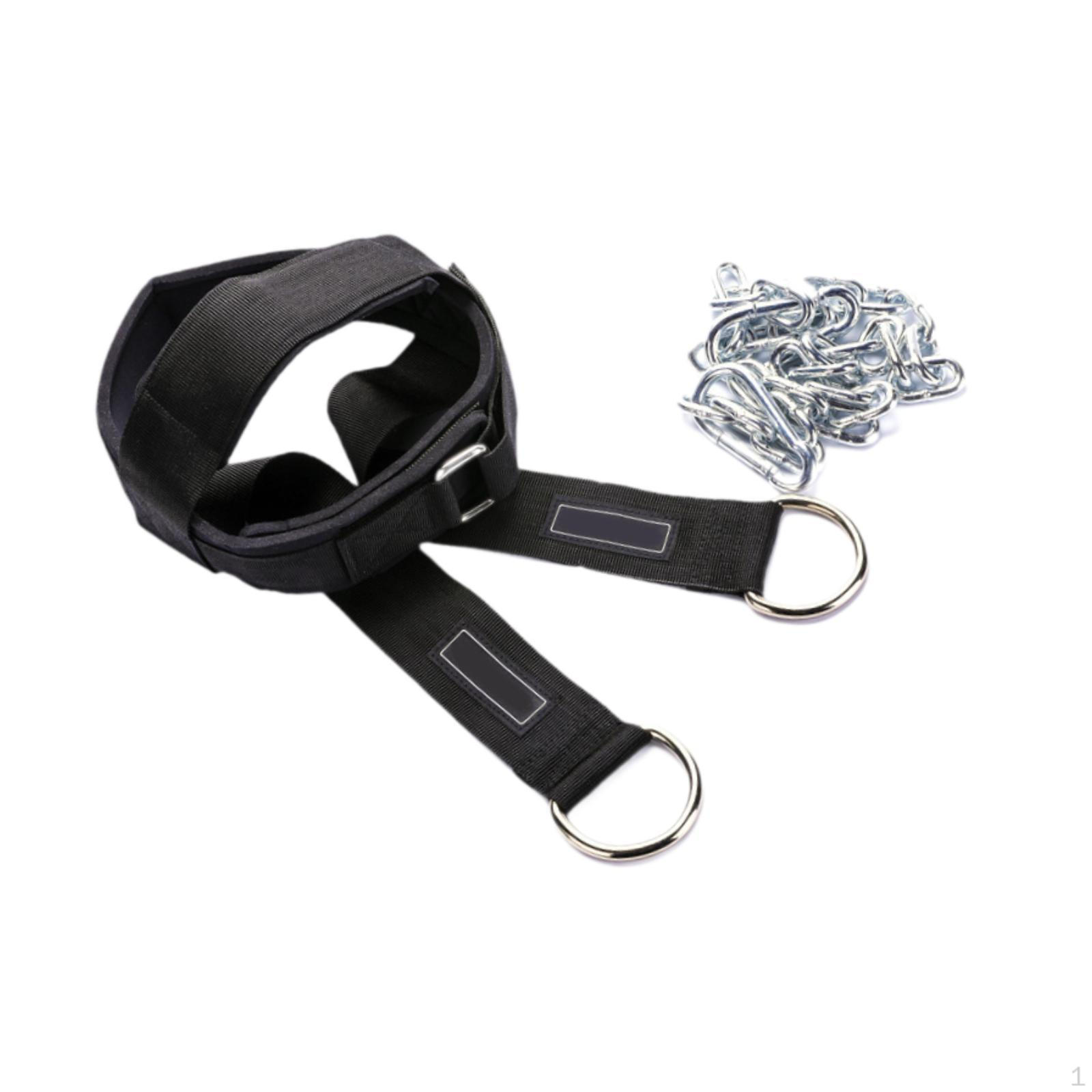 

Neck Harness Trainer Adjustable Strap Strength Exercise Head