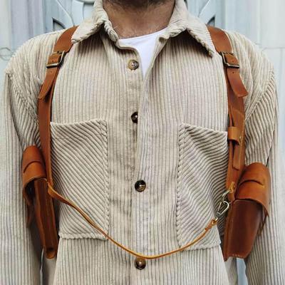 Bolso Cruzado de Doble Hombro Retro Medieval Renacentista Europeo y Americano COSPLAY