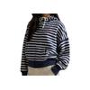 Polo Ralph Lauren Striped Fleece Full-Zip Hoodie Women hoodies WMPOKNINFB20885