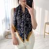 Spring square scarf silk scarf French retro women's simple and versatile foreign style fashion temperament twill silk scarf batch