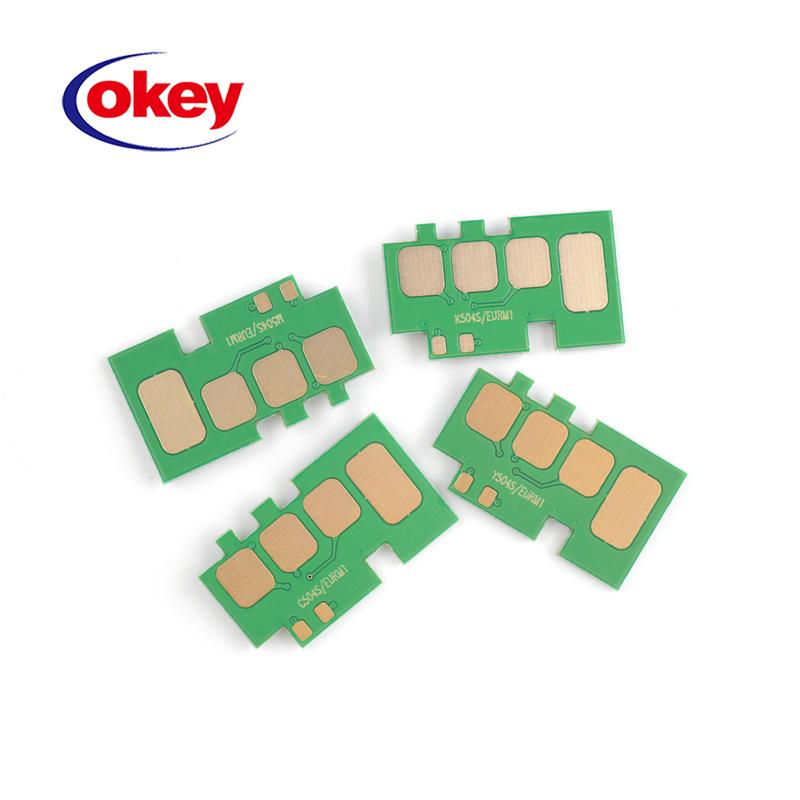 4pcs CLT-K504S Toner Powder Chip for Samsung CLP 415N 415NW 470 475 CLX 4195N 4195FN 4195FW SL C1810W C1860FW C1404W Cartridge