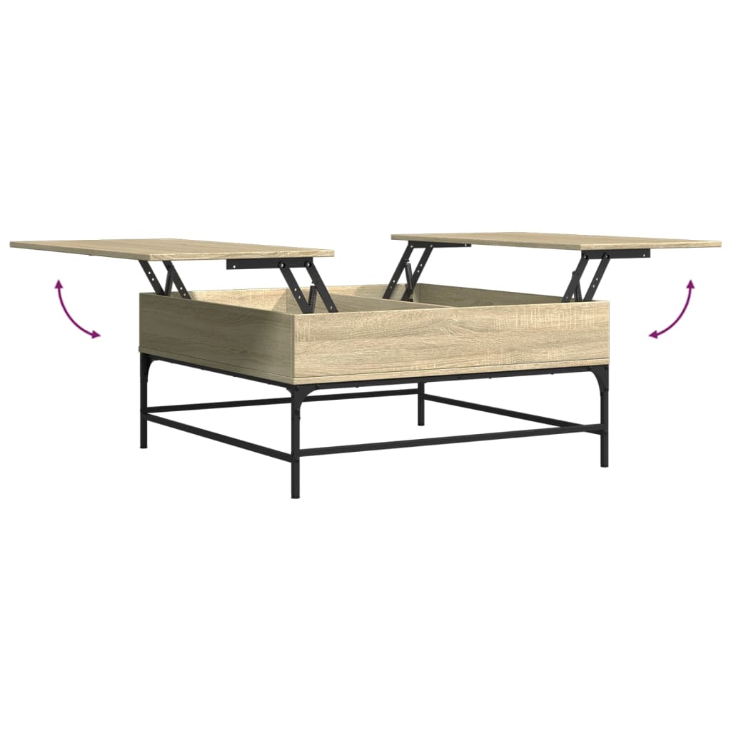 Vidaxl Coffee Table, Sonoma Oak, 95X95X45 Cm