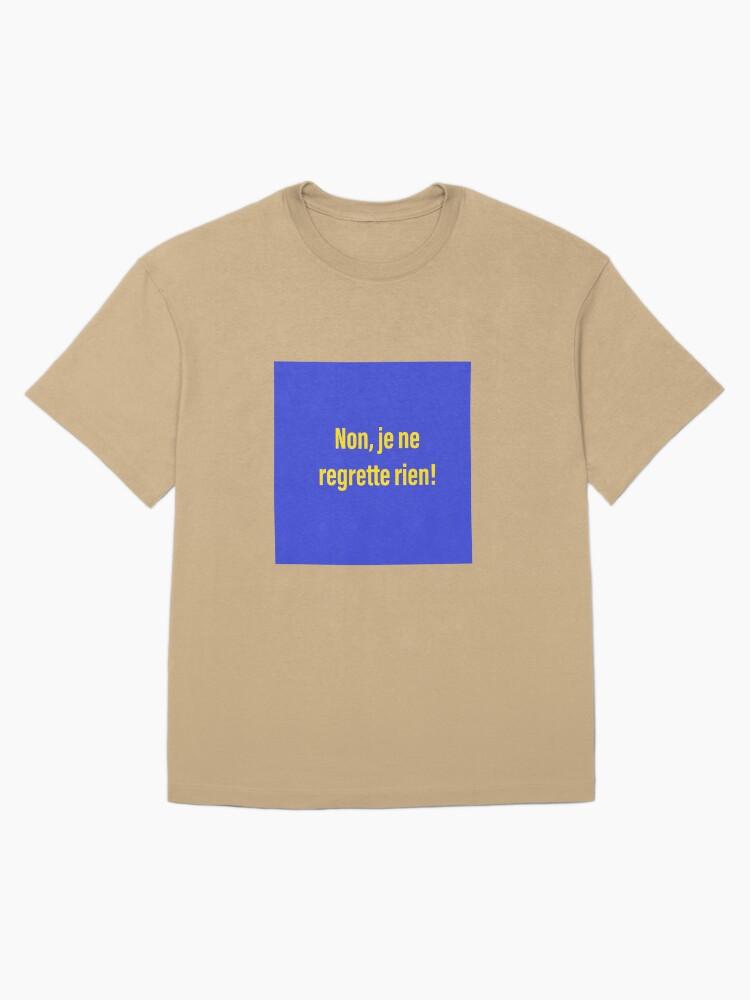 édith Piaf No regrets Oversized T-Shirt