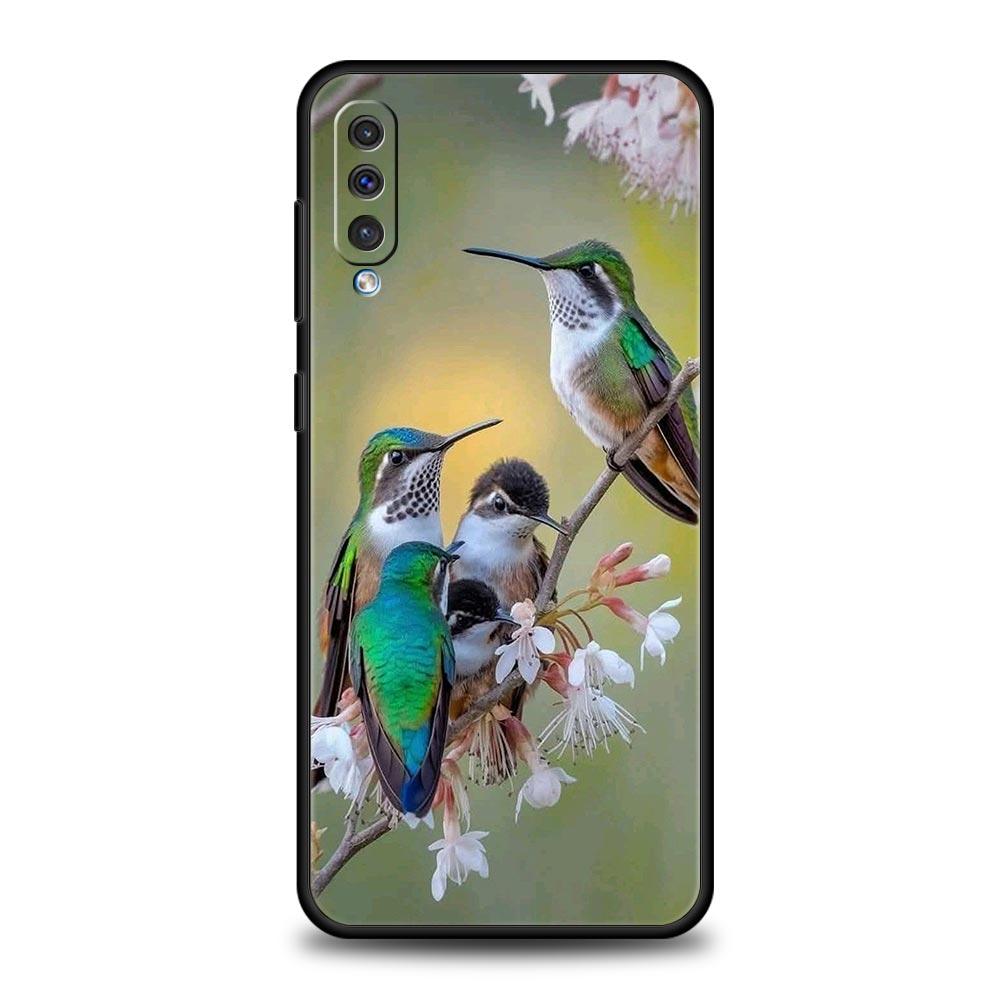 Hummingbird Phone Case For Samsung Galaxy A56 A36 A26 A34 A17 A16 A06 A14 A12 A54 A72 A70 A30 A24 A22 A20e A52 A50 A40 A32 Cover