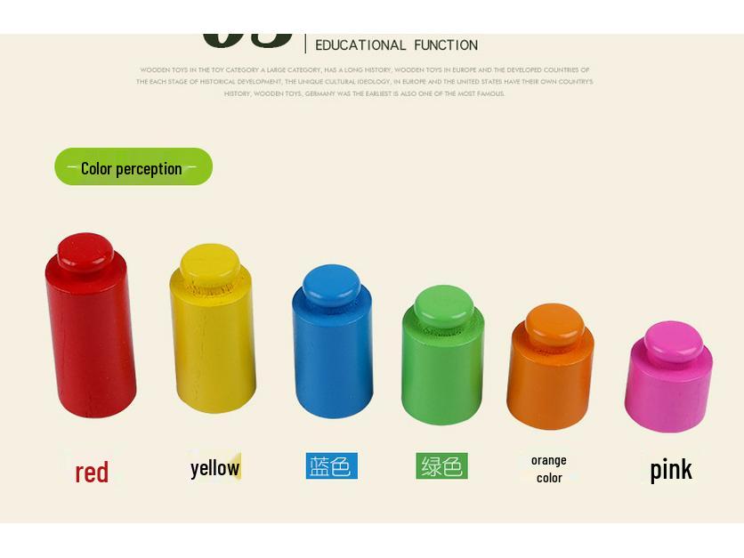 Children's Wooden Balance Scale Educational Toy