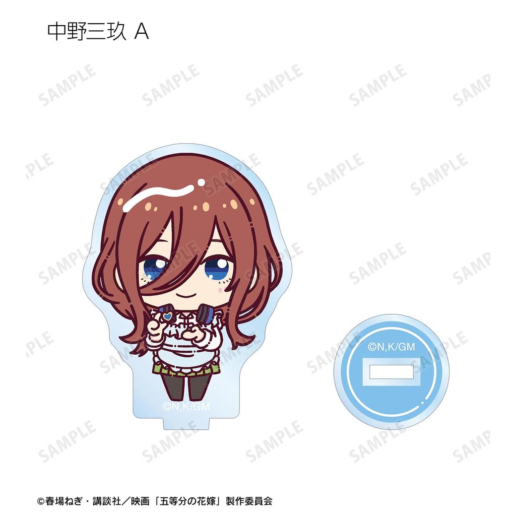 Armabianca Quintessential Movie Trading Acrylic Uniform Apron 72 X 65 X Box of 10 "The Quintuplets" Stands, Ver., Approx. 3mm,