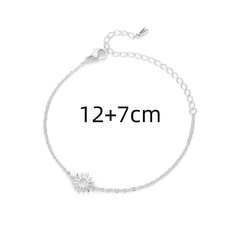 Beads Anklets for Women Gold Color Stainless Steel Chain Ankle Bracelet Trendy Summer Beach Jewelry Accessories Gifts