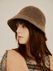 SORRY, TOO MUCH LOVE Jennie Wool Bucket Hat_Brown