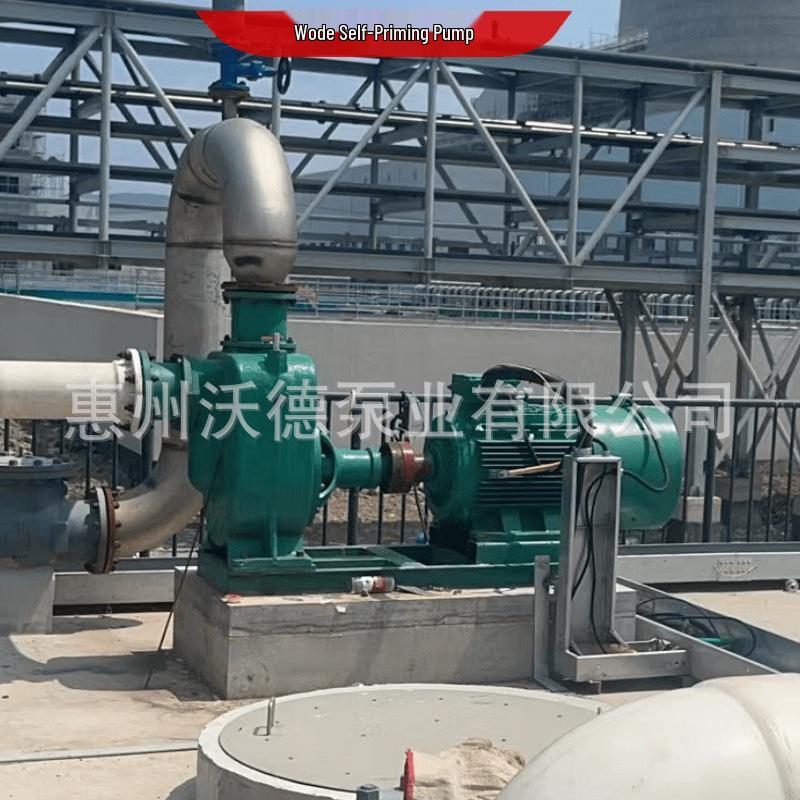 Huiwode 100ZW80-20-7.5/4 Horizontal Centrifugal Sewage Treatment Pump
