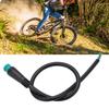 5-pins mannelijke E-bike verlengkabel 0,8 voet IP65 waterdicht Draagbare instrumentenverlengkabel voor E-scooters AC 200V