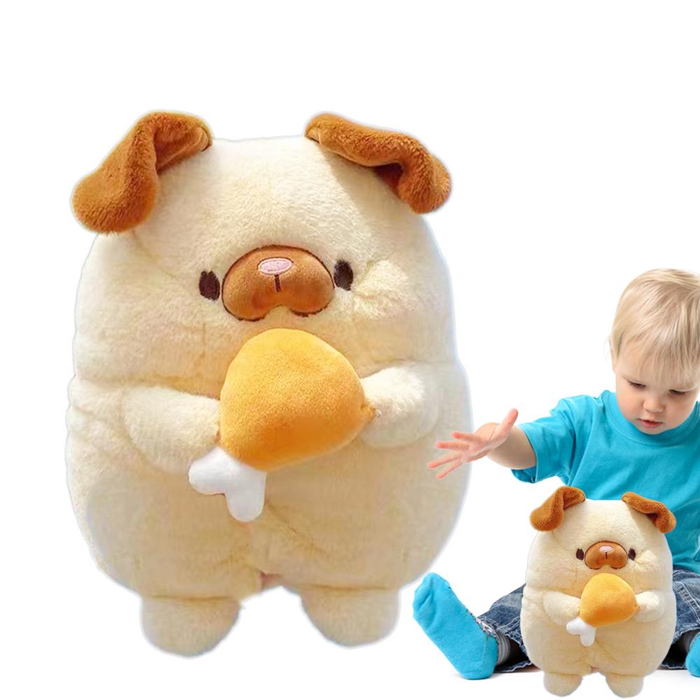 Plush Animals Stuffed Swine Hug Cabbage Soft Stuffed Animal 9.84 Inch Cute Plushies Toy Rabbit Dog Chicken Doll Pillow