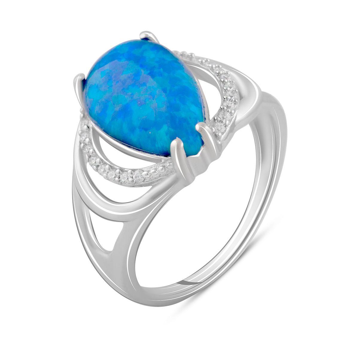 

Срібна каблучка з опалом 1.84ct (2090106) 18