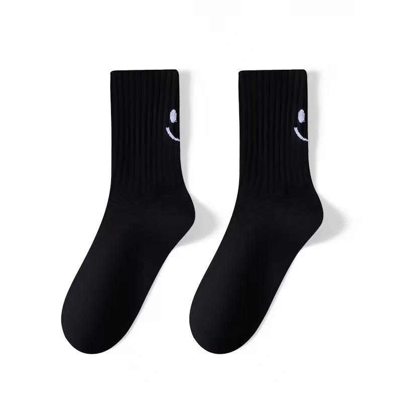 5pairs Dopamine-Ins Fashionable Cute College Style Mid-Calf Socks