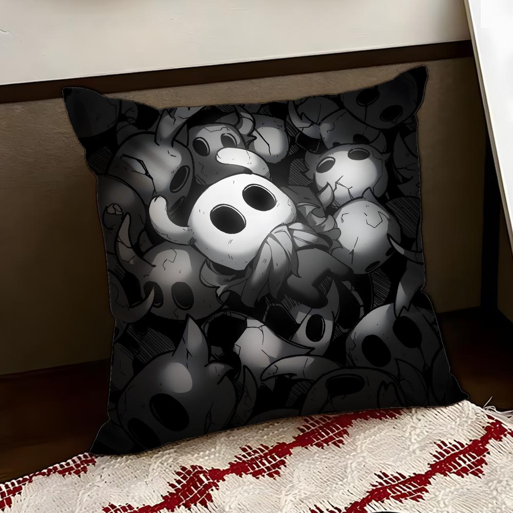 HHollow KnightS Cushion Cover Reversible Soft Durable Pillow Cover Home Car MultiScene Use for Daily Comfort