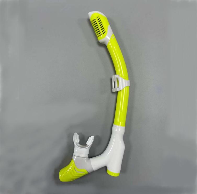 New Anti-Wave Silicone Snorkel with Soft Dry Tube for Diving