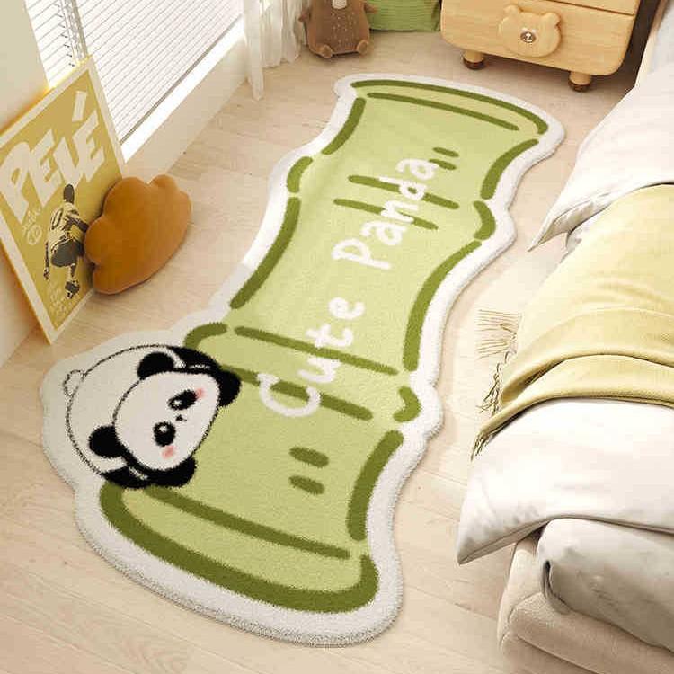 Cartoon Bedroom Carpet Children's Room Plush Carpet Anti Slip and Easy To Maintain Bedside Carpet