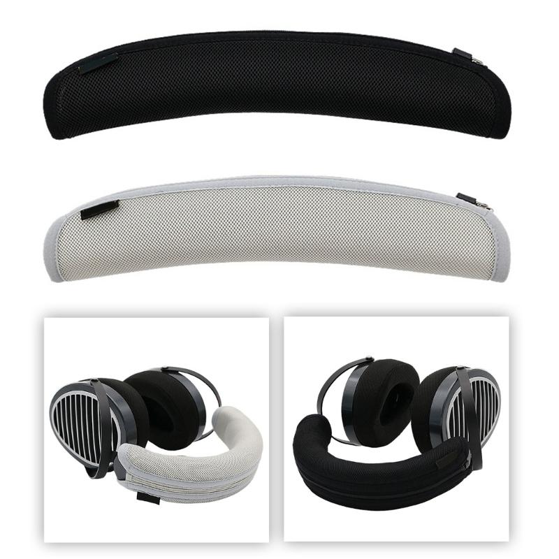 Headband Cover for Edition XS Headphone Headband Breathable Mesh Cloth Zippers Head Beam Cover Replacement Part