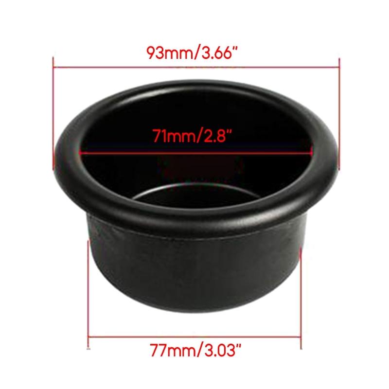 2 Pack Table Cup Holder Replacement Drop In Cup Holder for Boat Truck Car Sofa