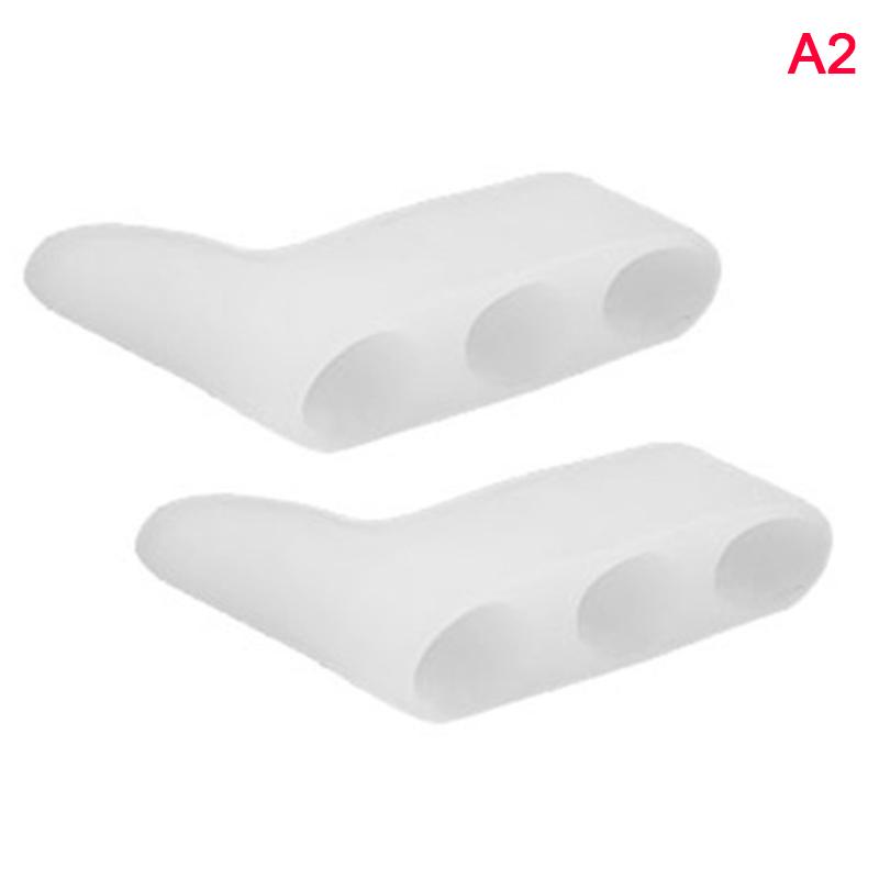 1 Paar Zehenspreizer Daumenballenschutz Silikon-Gel Fußzehenspreizer