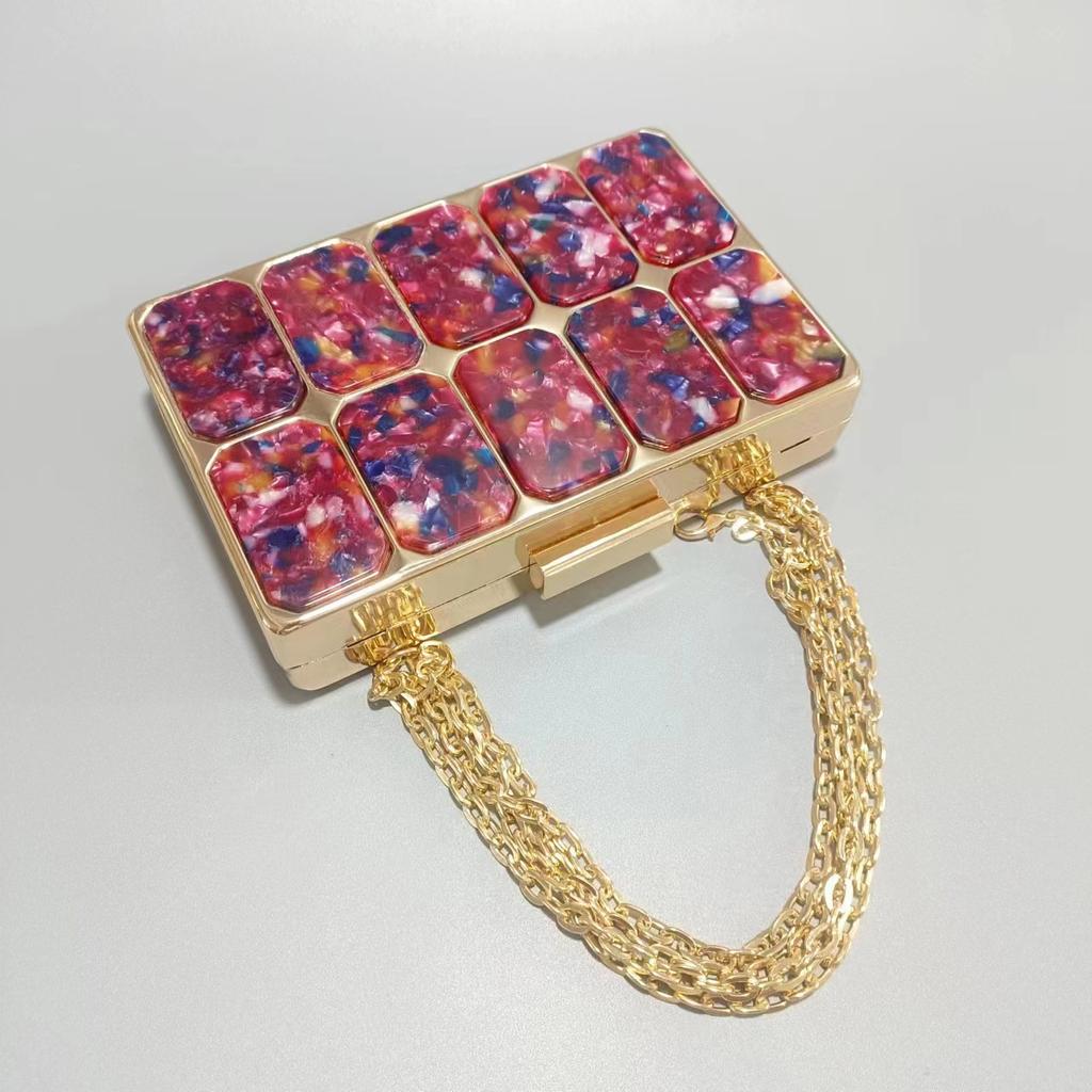 Acrylic Dinner Bag, Grab Bag, Shoulder Diagonal Span Wedding Fashion Women'S Bag