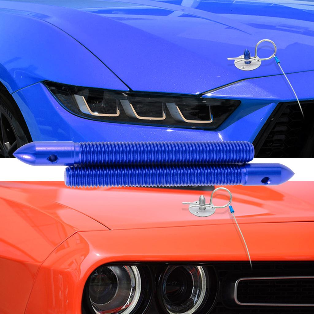 Car Hood Lock Latches Engine Cover Security with Key Systems for Enhancing Protections Safe Driving Theft Prevention