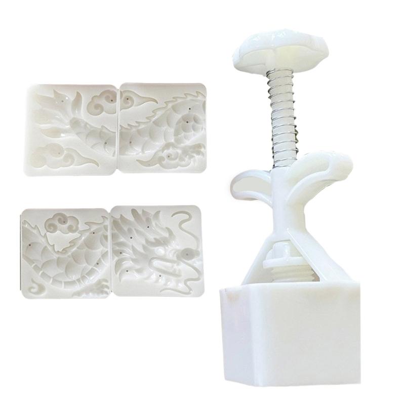 Cake Molds Efficient Dessert Molds Dragon Shape Pastries Molds Pastries Tool ABS Texture Suitable for Dessert Making 1